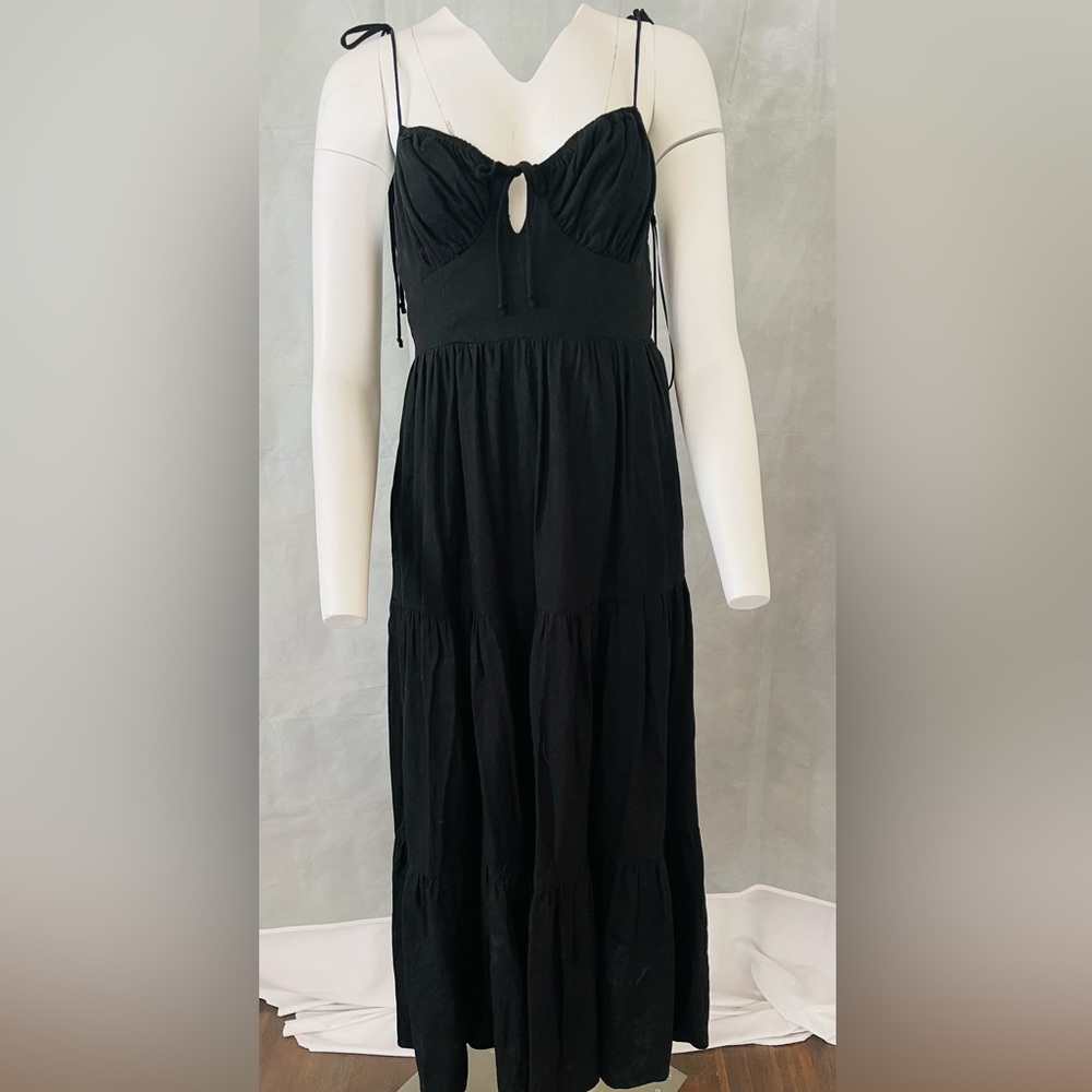 NM maxi black summer dress NWT